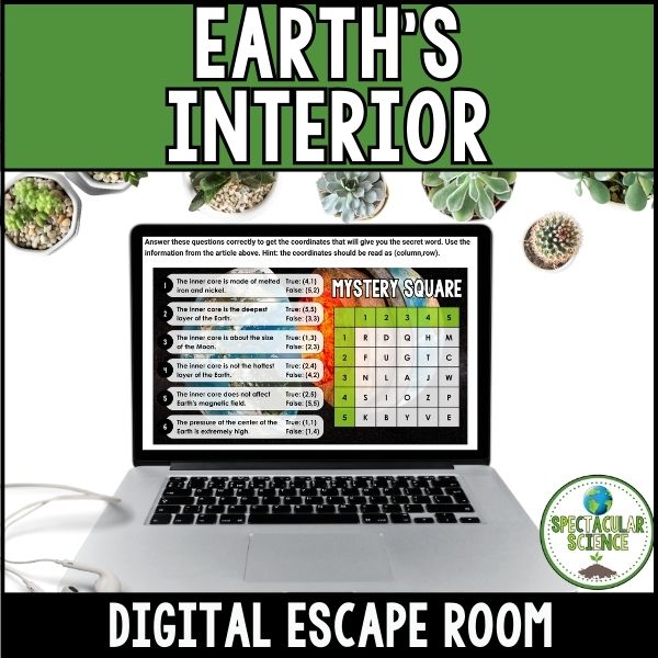 Earth's Interior Escape Room 1