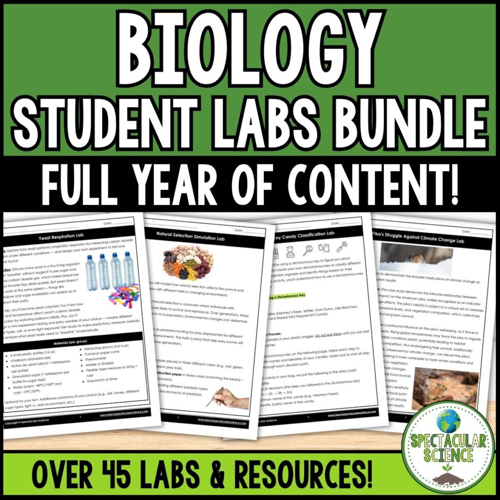 Full Year Biology Labs Bundle 1