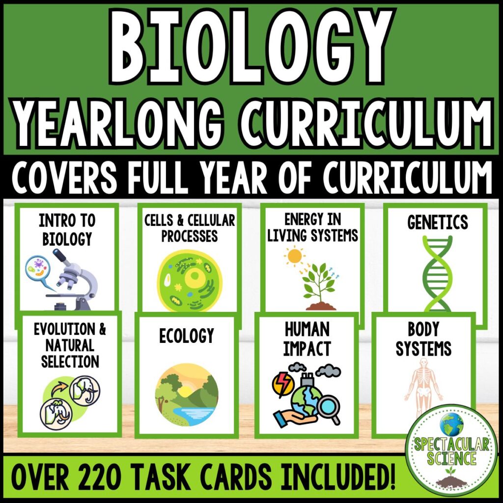 Biology Task Card Bundle 1