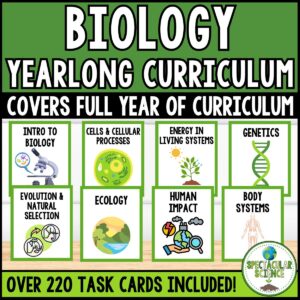 Biology Task Card Bundle 1
