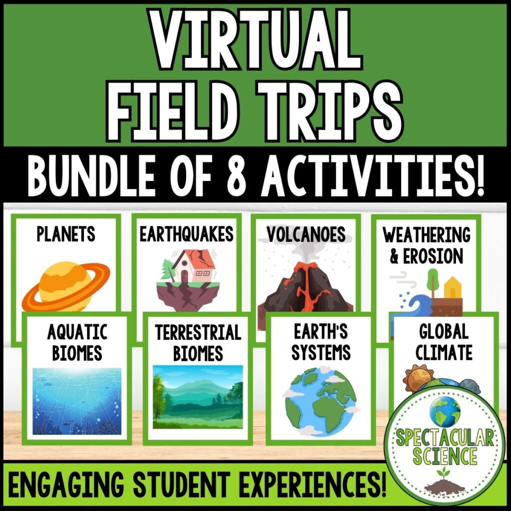 Virtual Field Trips Bundle Cover 1