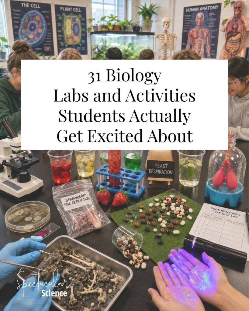 31 Biology Labs and Activities Students Actually Get Excited About