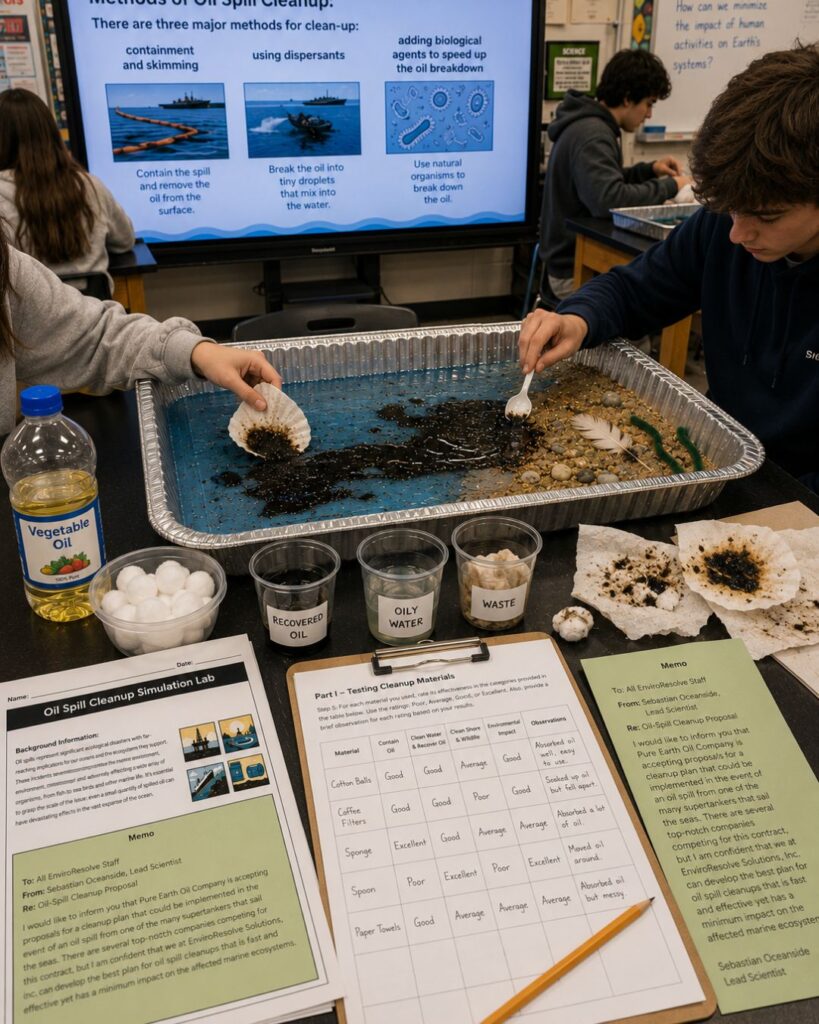 Oil Spill Activity
