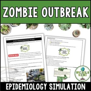 Zombie Outbreak Epidemiology Simulation Cover 1