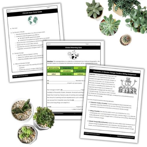 climate change freebie